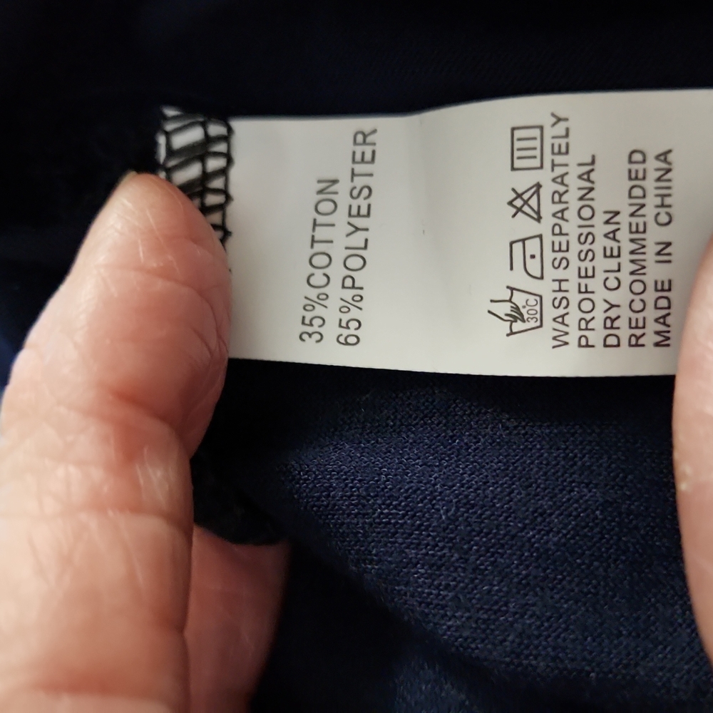BRAND NEW Navy Rouched Sleeveless Dress - Picture 5 of 5